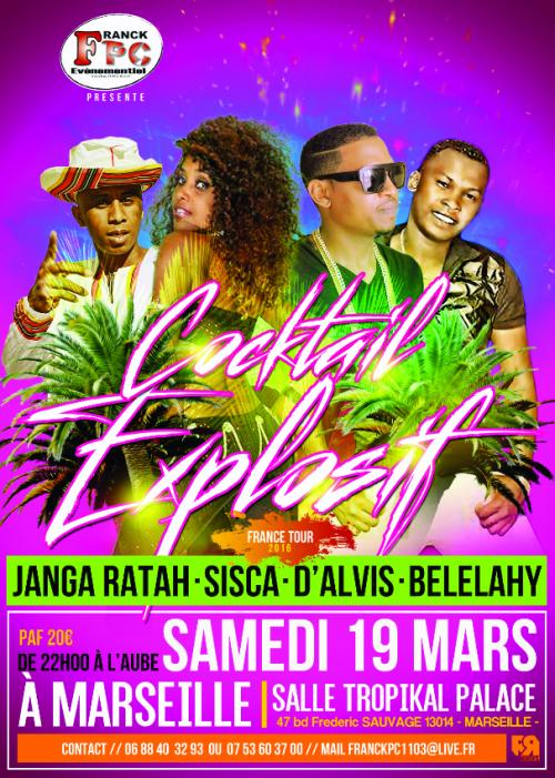 Tournee Franckpc &agrave; Marseille le 19 Mars 2016