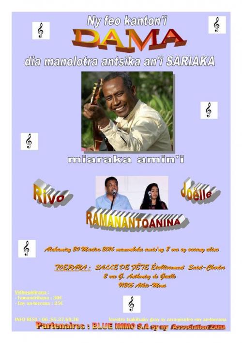 Dama / Rivo Ramanantoanina / Joelle le 24 Mars 2016