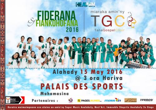 TGC Palais des sports Mahamasina 15/05/2016