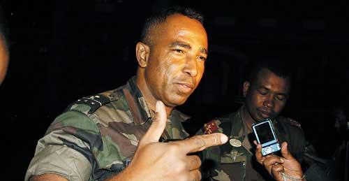 Le colonel Lylison Ren&eacute; appelle &agrave; une ville morte &agrave; Madagascar