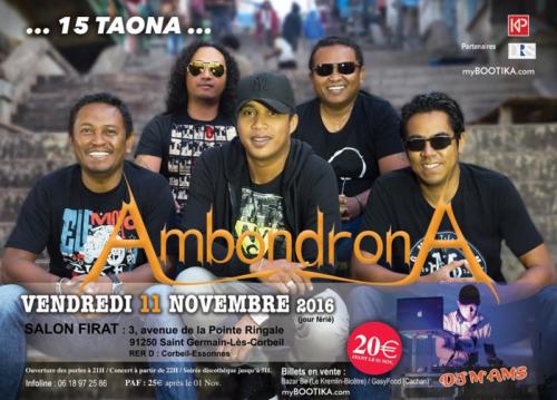 Ambondrona Paris 11/11/2016