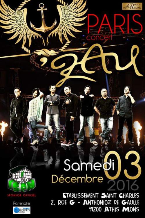'ZAY &agrave; Paris 03/12/2016