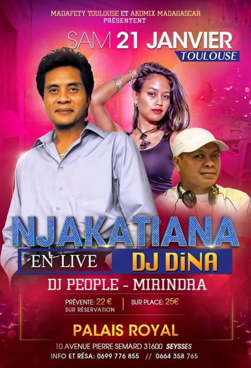 Njakatiana Toulouse 21 Janvier