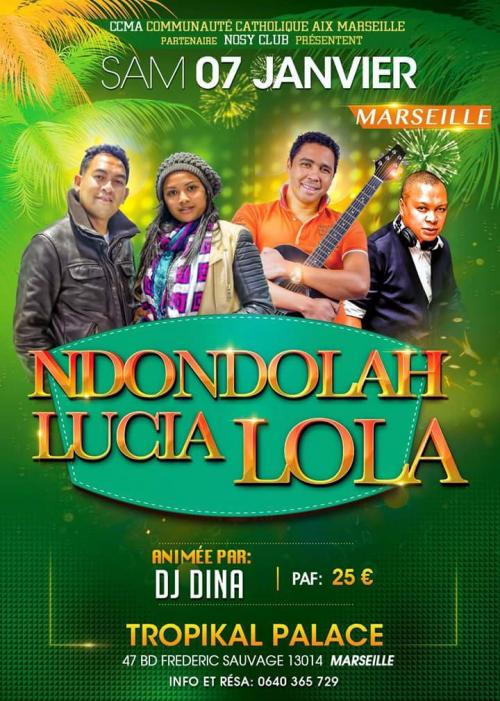 Lola, Ndondola sy Lucia &agrave; Marseille