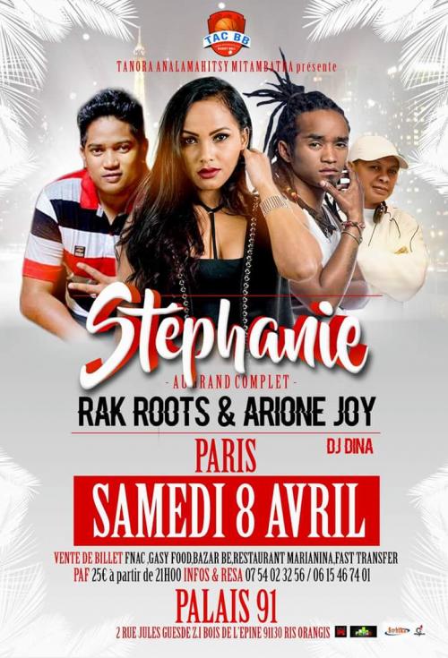 St&eacute;phanie - Rak Roots - Arione Joy PARIS