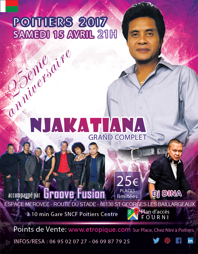 NJAKATIANA Poitiers 15 Avril 2017