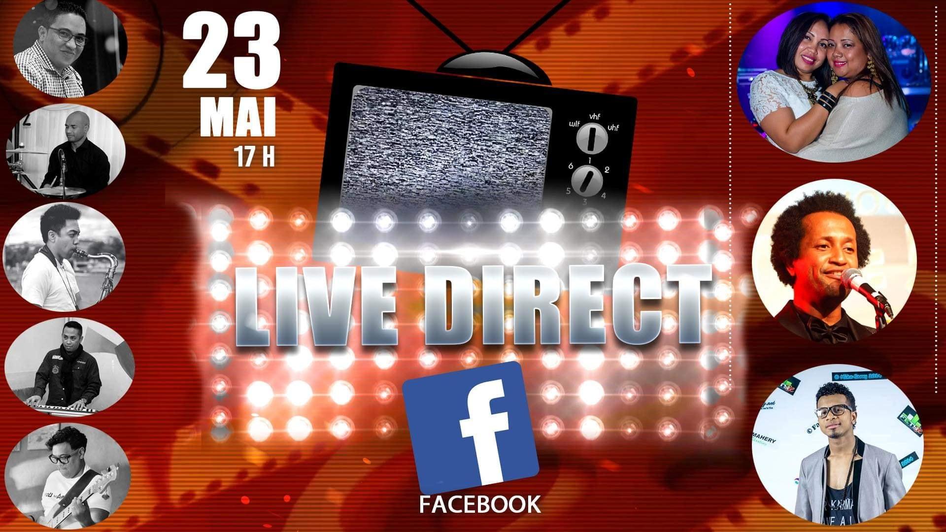 Concert Malagasy sur Facebook le 23 Mai 2020